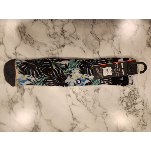 Skechers Tropical Print Crew Socks Shoe Size 6-12 - Picture 3 of 3